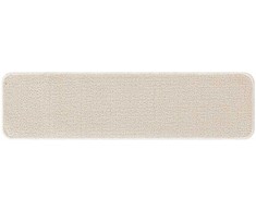 Slydimui atsparūs laiptų kilimėliai 15 pcs Kreminė 75 x 20 cm