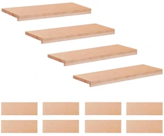 Laiptų pakopos 12 vnt. 70 x 25 x 2 cm Natūrali
