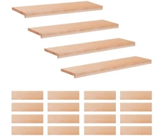 Laiptų pakopos 20 vnt. 100 x 30 x 2 cm Natūrali