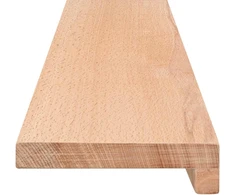 Laiptų pakopos 4 vnt. 100 x 25 x 2 cm Natūrali