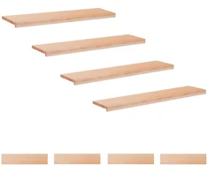 Laiptų pakopos 8 vnt. 120 x 25 x 2 cm Natūrali