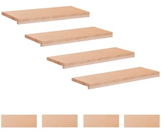 Laiptų pakopos 8 vnt. 80 x 30 x 2 cm Natūrali