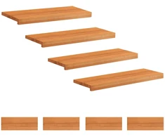 Laiptų pakopos 8 vnt. 80 x 30 x 2 cm Šviesiai rudas