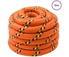 Laivo virvė 10 m 3 Oranžinė PP