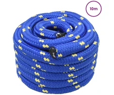 Laivo virvė 10 m 4 Mėlyna PP