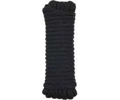 Laivo virvė 2 mm 9 m Juoda Poliesteris