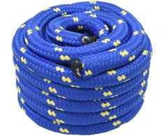 Laivo virvė 3 mm 25 m Mėlyna PP
