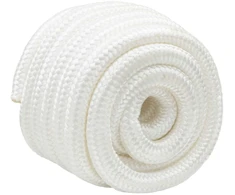 Laivo virvė 4 mm 5 m Balta