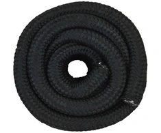 Laivo virvė 5 mm 5 m Juoda