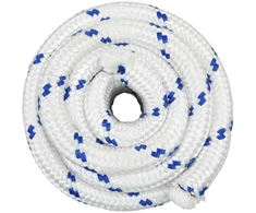 Laivo virvė 3 mm 25 m Balta ir mėlyna PP