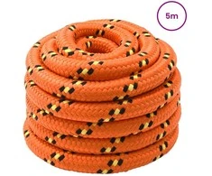 Laivo virvė 5 m 3 Oranžinė PP