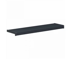 Langų palangė Antracitas su medienos tekstūra 100 x 25 x 4,5 cm