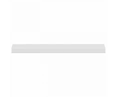 Langų palangė Balta 100 x 15 x 4,5 cm PVC