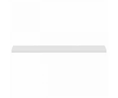 Langų palangė Balta 120 x 25 x 4,5 cm PVC