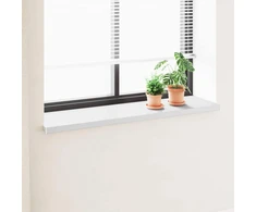 Langų palangė Balta 160 x 45 x 4,5 cm PVC