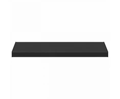 Langų palangė Juoda su medienos tekstūra 100 x 50 x 4,5 cm PVC