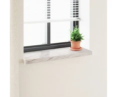 Langų palangė Marmurinė tekstūra 100 x 30 x 4,5 cm PVC