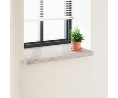 Langų palangė Marmurinė tekstūra 100 x 50 x 4,5 cm PVC