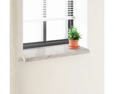 Langų palangė Marmurinė tekstūra 80 x 40 x 4,5 cm PVC