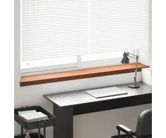 Langų palangė Ruda mediena 120 x 25 x 4,5 cm PVC