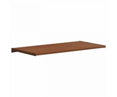 Langų palangė Ruda mediena 60 x 40 x 4,5 cm PVC
