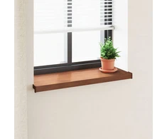 Langų palangė Ruda mediena 80 x 30 x 4,5 cm PVC