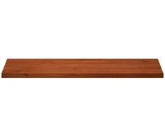 Langų palangės 2 vnt. Ruda 160 x 40 x 2 cm Kietas bukas medis