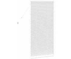 Venecijos žaliuzės Balta 130 x 65 cm 25 mm Aliuminis
