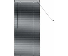 Venecijietiškos žaliuzės Tamsiai pilka 130 x 55 cm Aliuminis