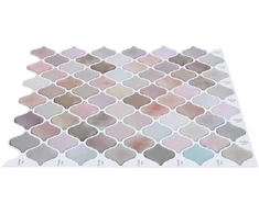 Lanterna plytelė 10 pcs Smėlio 27 x 27 cm Poliuretanas ir PET