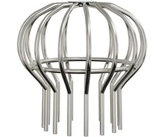 Latako lapo apsauga 2 pcs Sidabro 110 mm Nerūdijantis Plienas