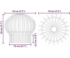 Latako lapo apsauga 2 vnt. Sidabro 160 mm Nerūdijantis Plienas