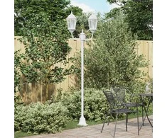 Sodo šviesa Balta 68 x 20 x 235 cm Aliuminis ir stiklas