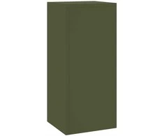 Augalų stovas 2 pcs Alyvuogių žalia 24 x 24 x 55 cm Plienas