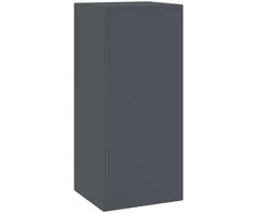 Augalų stovas 2 pcs Antracitas 24 x 24 x 55 cm Plienas