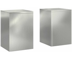 Augalų stovas 2 pcs Sidabro 24 x 24 x 35 cm