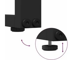 Lauko baldų komplektas Lauko plieniniai sėdimieji 2 pcs Taupe Plienas