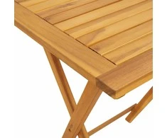 Lauko baldų komplektas Sodo Bistro Rinkinys 3 pcs Ruda Kietos akacijos mediena