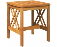 Lauko baldų komplektas Sodo Sofų Rinkinys su pagalve 3 pcs Natūralus aliejus