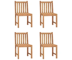Lauko baldų komplektas 5 dalių sodo valgomojo baldų komplektas, 120x70 cm, tikmedžio masyvas