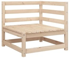 Lauko baldų komplektas Sodo sofos komplektas, 8 dalių, pušies medienos masyvas