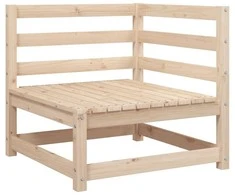 Lauko baldų komplektas Sodo sofos komplektas, 7 dalių, pušies medienos masyvas