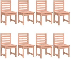 Lauko baldų komplektas Sodo valgomojo baldų komplektas, 11 dalių, douglas eglė