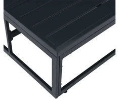 Lauko Baldai Antracitas 70 x 70,5 x 32 cm Plienas