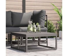 Lauko Baldai Juoda 70 x 70 x 32 cm metalas