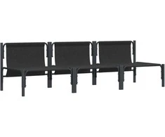 Lauko Baldai 3 Vienetas Antracitas 80 x 80 x 71 cm Plienas