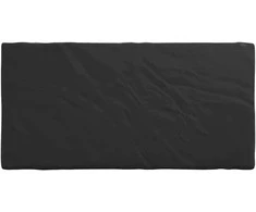 Stalo uždengimas Paprastas Juoda 222 x 102 x 15 cm audinys
