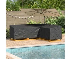 Baldų uždangalas Juodas 260 x 210 x 80 cm 210D Oksfordo audinys
