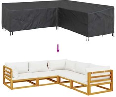Baldų uždangalas 270 x 270 x 80 cm 600D Oksfordo audinys Juodas