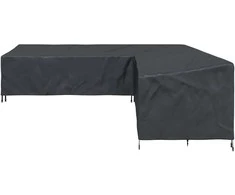 Baldų uždangalas 325 x 325 x 80 cm 210D Oksfordo audinys Juodas